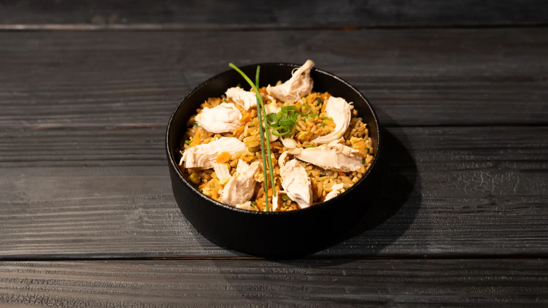 Gebakken Rijst met Kip